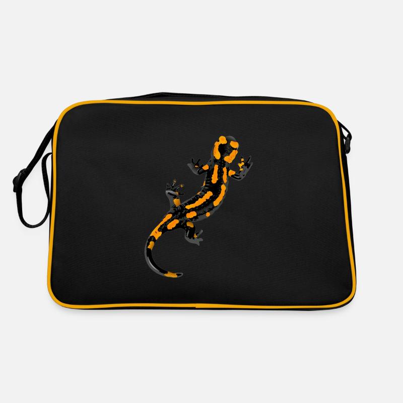 Salamander - Feuersalamander Retro Tasche