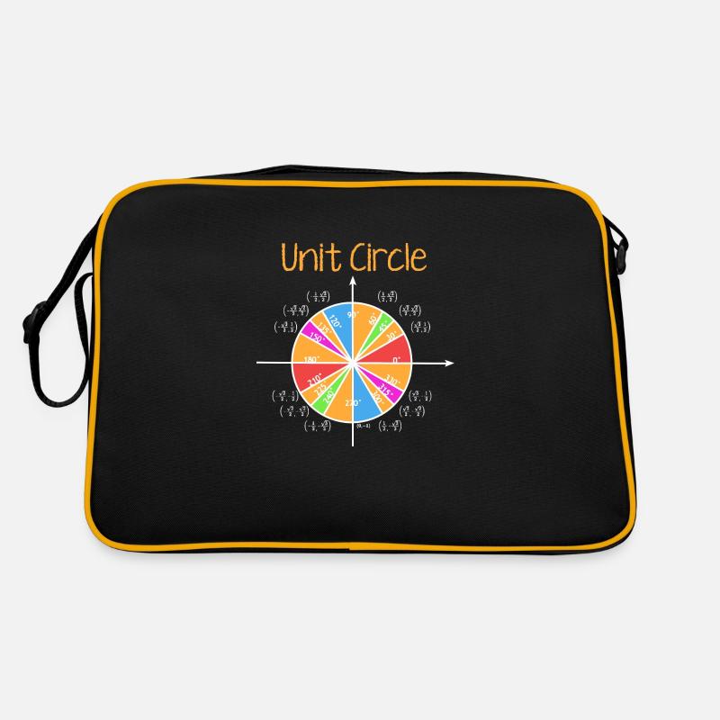 Unit Circle Retro Tasche