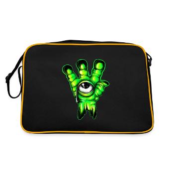 Couleur de la main étrangère - Sac Retro - noir/or - Dos