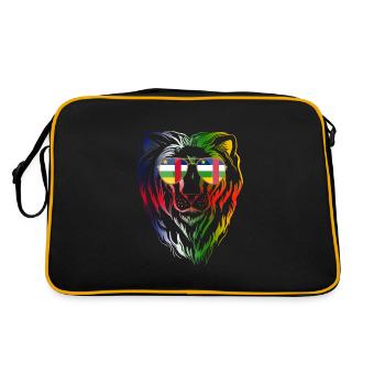 Central African Republic - Retro Bag - black/gold - Back