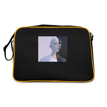 Two Face - Retro Bag - black/gold - Back