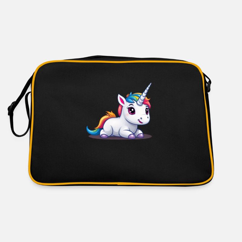 Bébé licorne Sac Retro