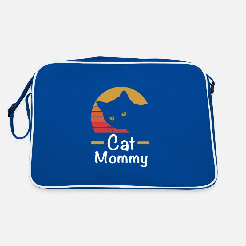 Best Cat Mom Ever Beste Katzen Mama Mutter Kitten Retro Tasche