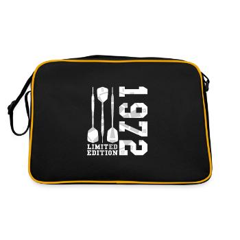 ÉDITION LIMITÉE 1972 DARTS 50E ANNIVERSAIRE - Sac Retro - noir/or - Dos