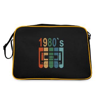 Best Of 1980 42e anniversaire 42 ans anniversaire - Sac Retro - noir/or - Dos