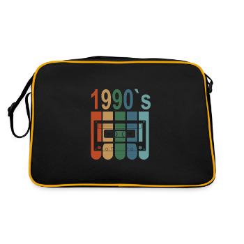 Best Of 1990 32e anniversaire 32 ans anniversaire - Sac Retro - noir/or - Dos