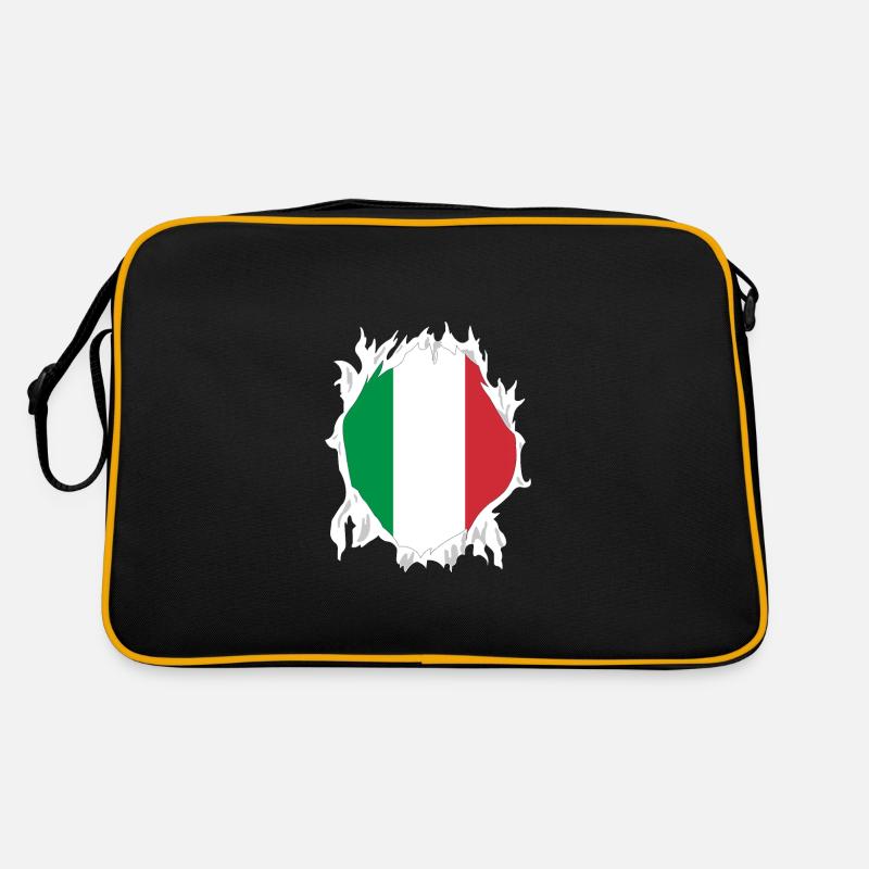 Drapeau Italie Drapeau, drapeau Italie Sac Retro