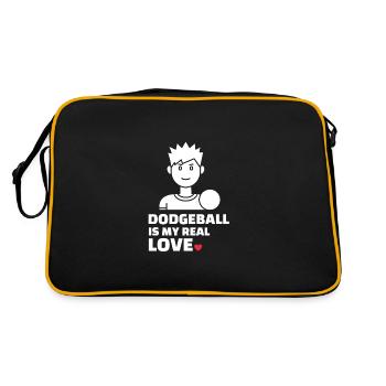 Ballon chasseur - Sac Retro - noir/or - Dos