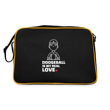 Ballon chasseur - Sac Retro - noir/or - Dos
