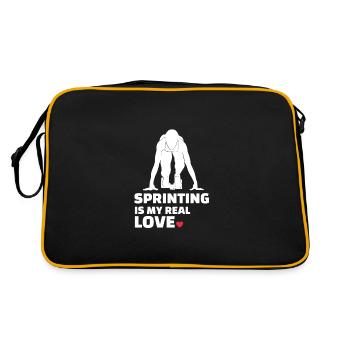 J’adore sprinter - Sac Retro - noir/or - Dos