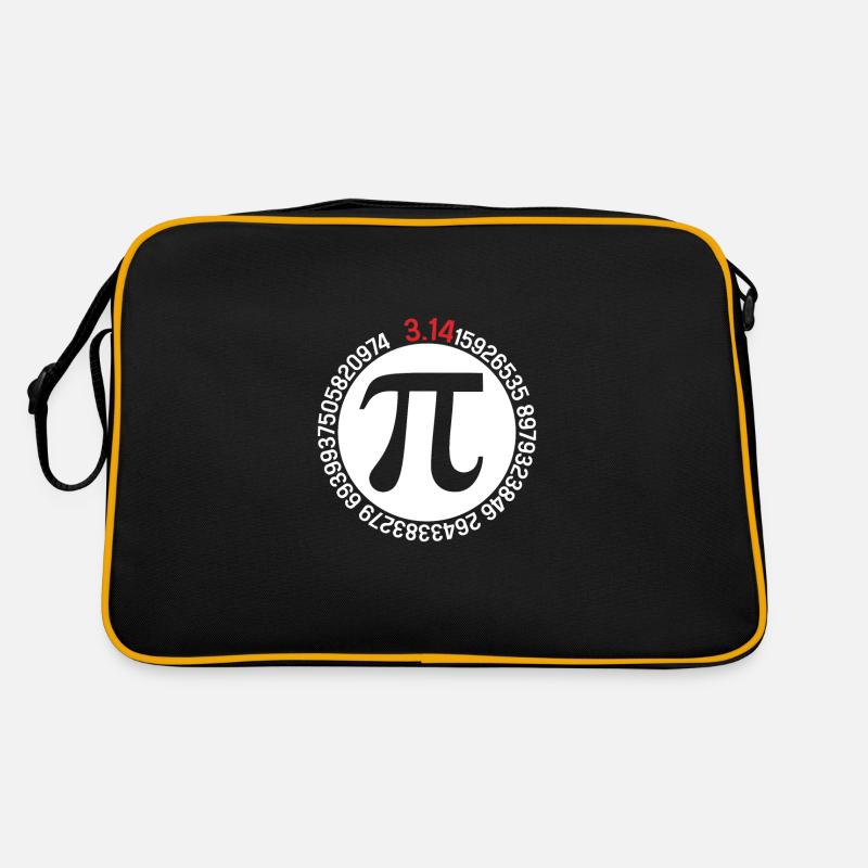 Funny Pi Day Spiral Pi Math for Pi Day 3.14 Sac Retro