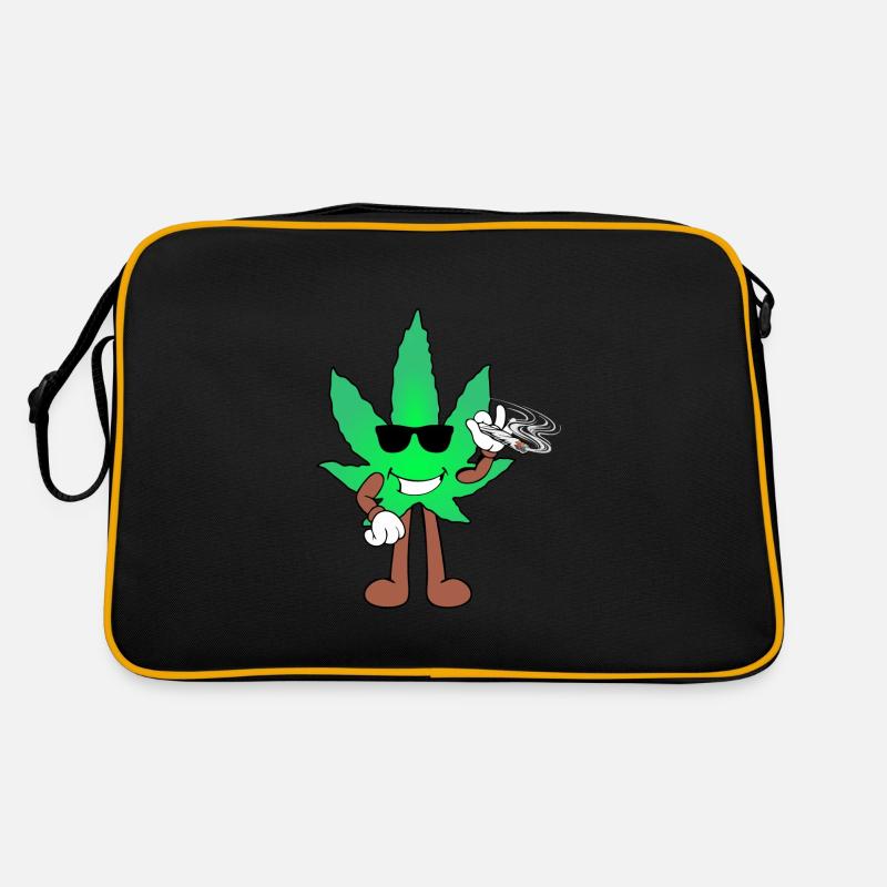 Der Bloom - Weed Cannabis Stoned Hanf Marihuana Retro Tasche