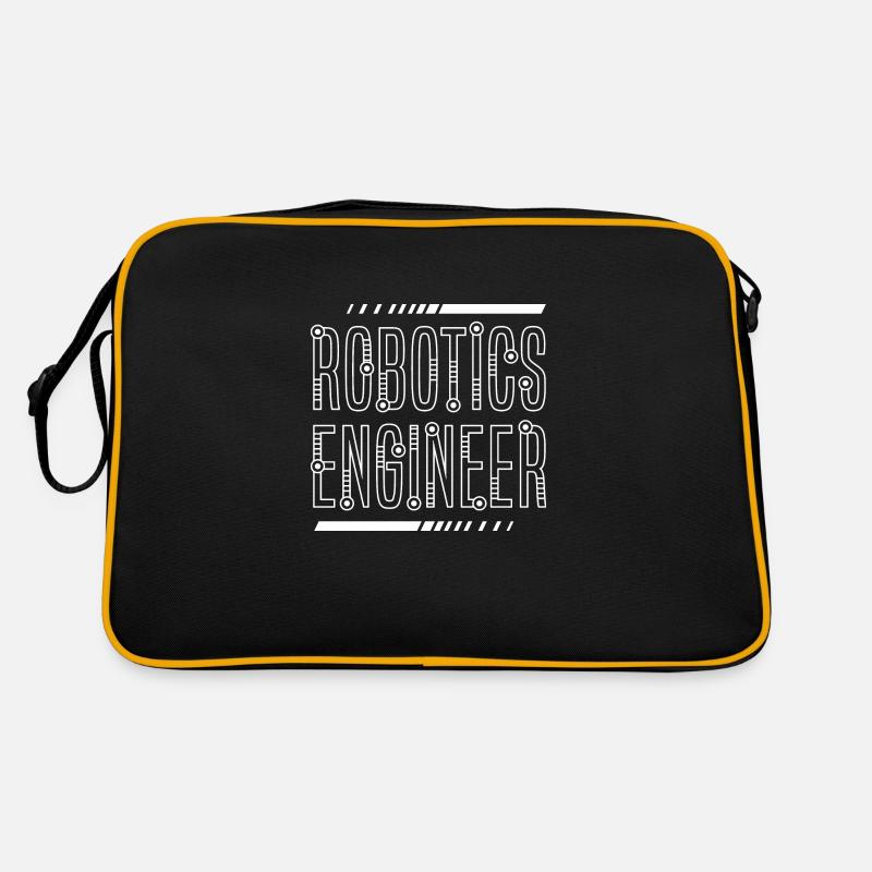 Robotic Engineer Ironic Saying Cute Robots Retro Bag