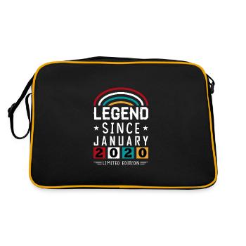 2020 Legend depuis le cadeau d’anniversaire Janvier - Sac Retro - noir/or - Dos