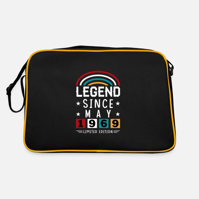 1969 Legend Since Birthday Gift May Retro Bag
