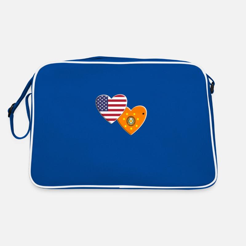 États-Unis Cherokee Drapeau amérindien Sac Retro