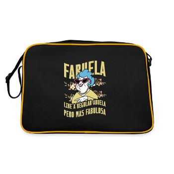 Fabuela - Sac Retro - noir/or - Dos