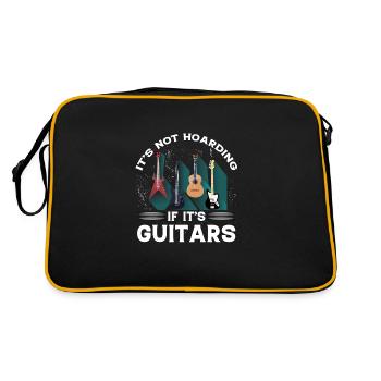 Ce n’est pas de la thésaurisation si ce sont des guitares - Sac Retro - noir/or - Dos