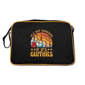 Ce n’est pas de la thésaurisation si ce sont des guitares - Sac Retro - noir/or - Dos
