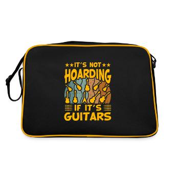 Ce n’est pas de la thésaurisation si ce sont des guitares - Sac Retro - noir/or - Dos
