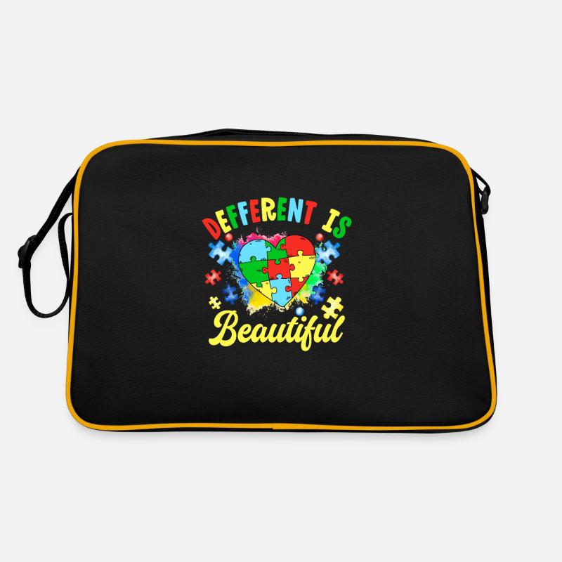 Anders ist schön Retro Tasche