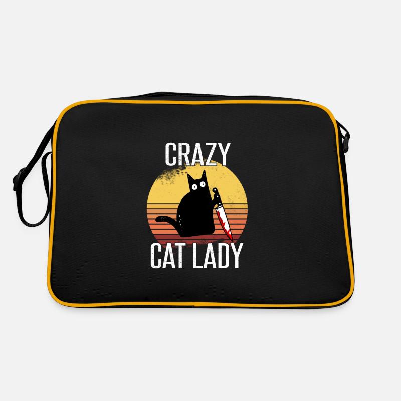 Crazy Cat Lady Sac Retro