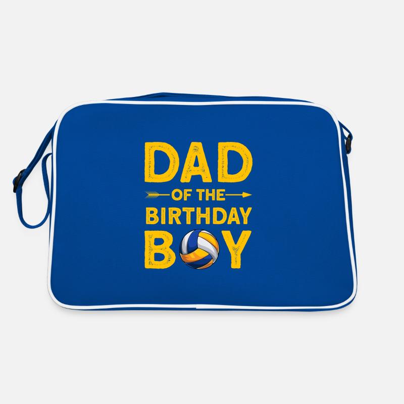 Papa du garçon d’anniversaire Sac Retro