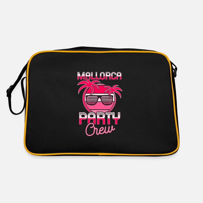 Équipage de fête de Majorque Sac Retro
