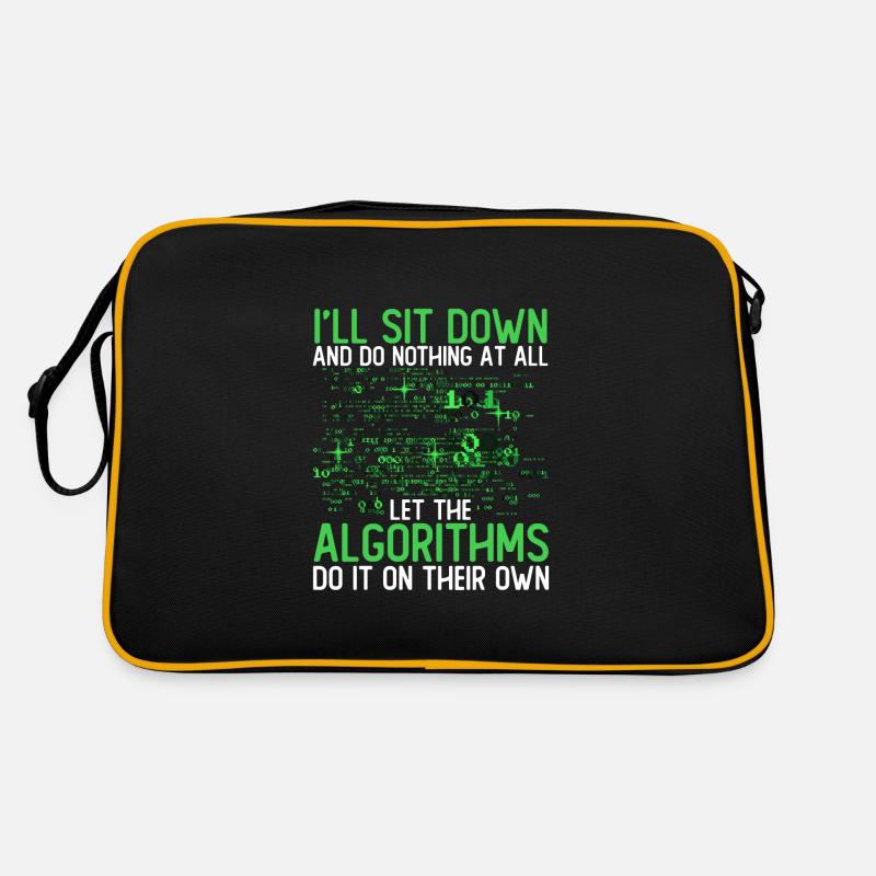 Laissez les algorithmes le faire par eux-mêmes Sac Retro