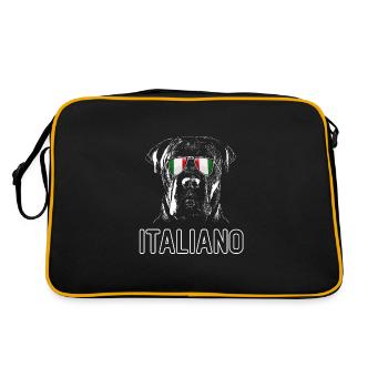 Cane Corso Italiano - Sac Retro - noir/or - Dos