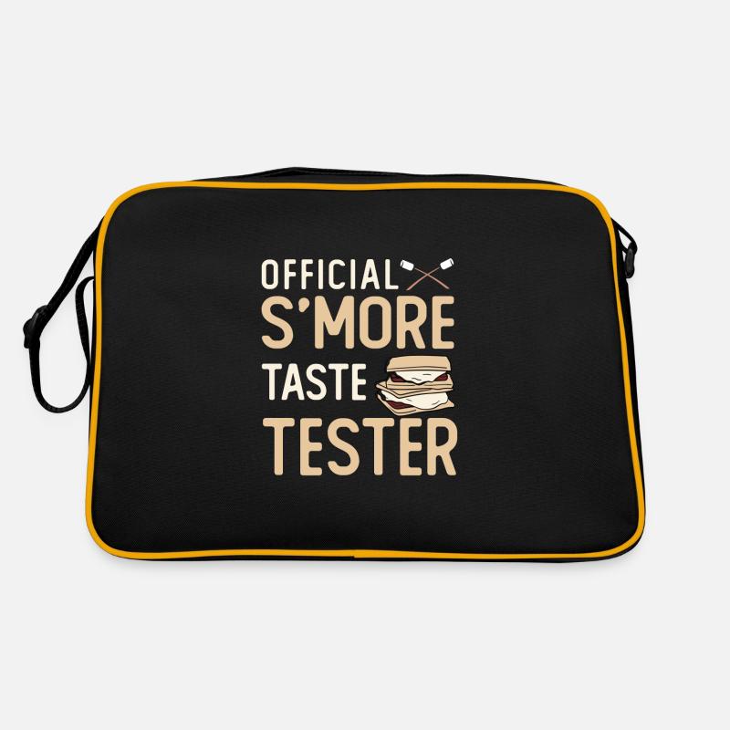 Testeur officiel de boutons Smore Sac Retro