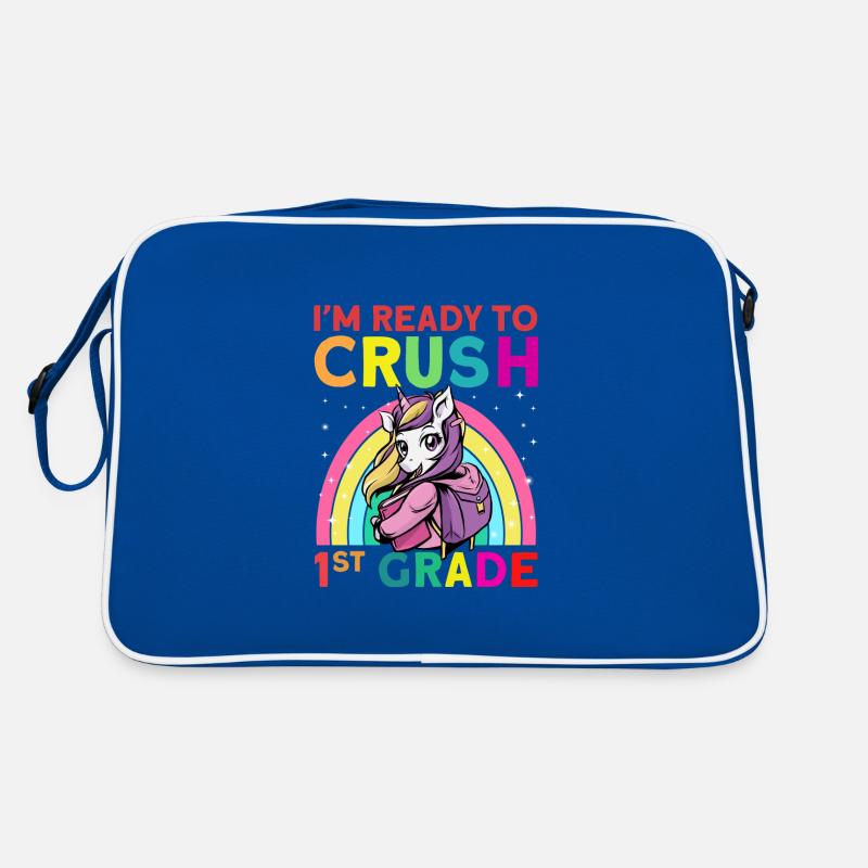 I'm Ready To Crush 1st Grade Retro Bag