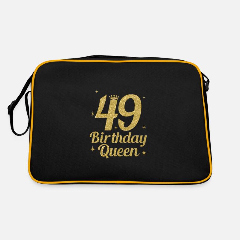 Birthday Queen 49 Retro Bag