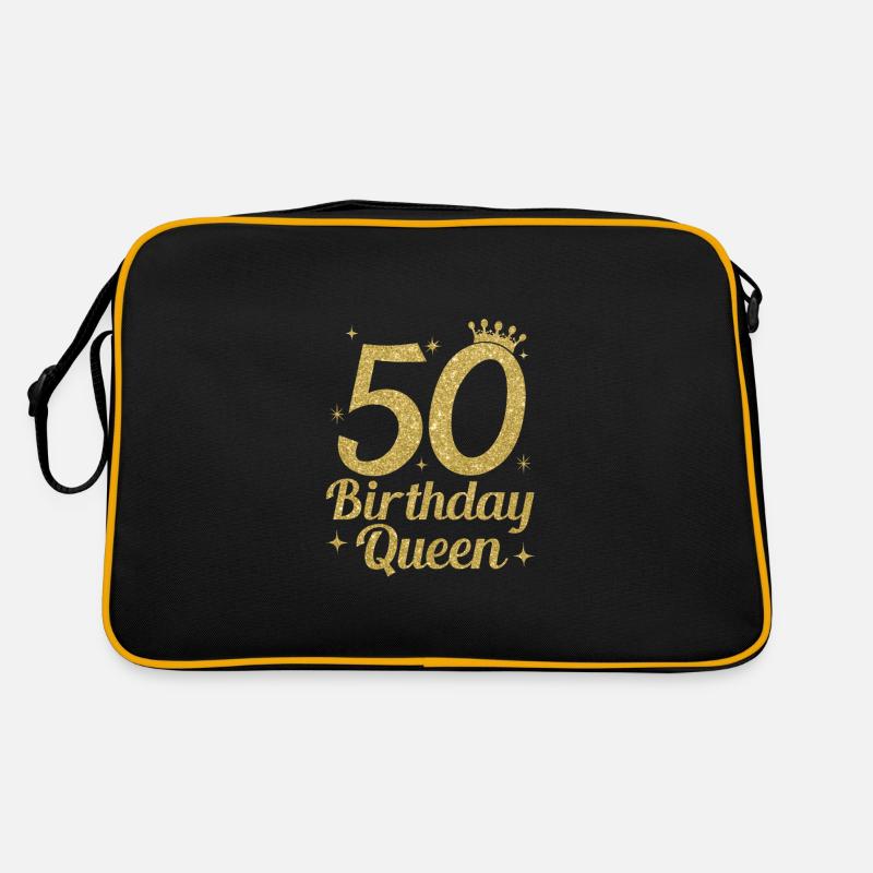 Birthday Queen 50 Retro Bag