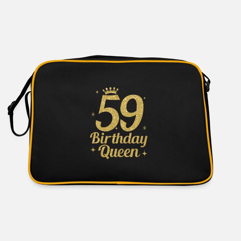 Birthday Queen 59 Retro Bag