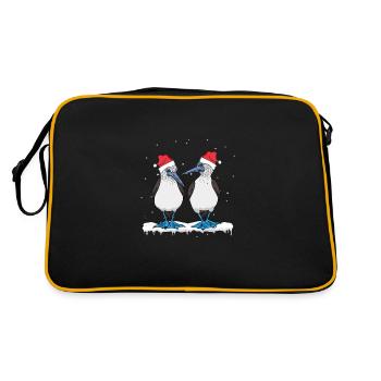 Seabirds Blue-footed - Retro Bag - black/gold - Back
