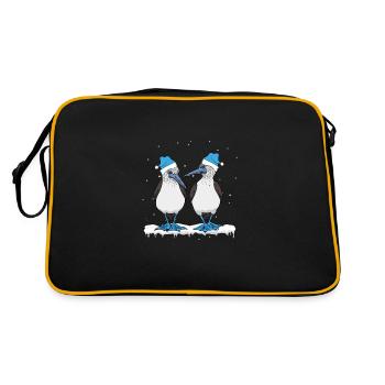 Seabirds Blue-footed - Retro Bag - black/gold - Back