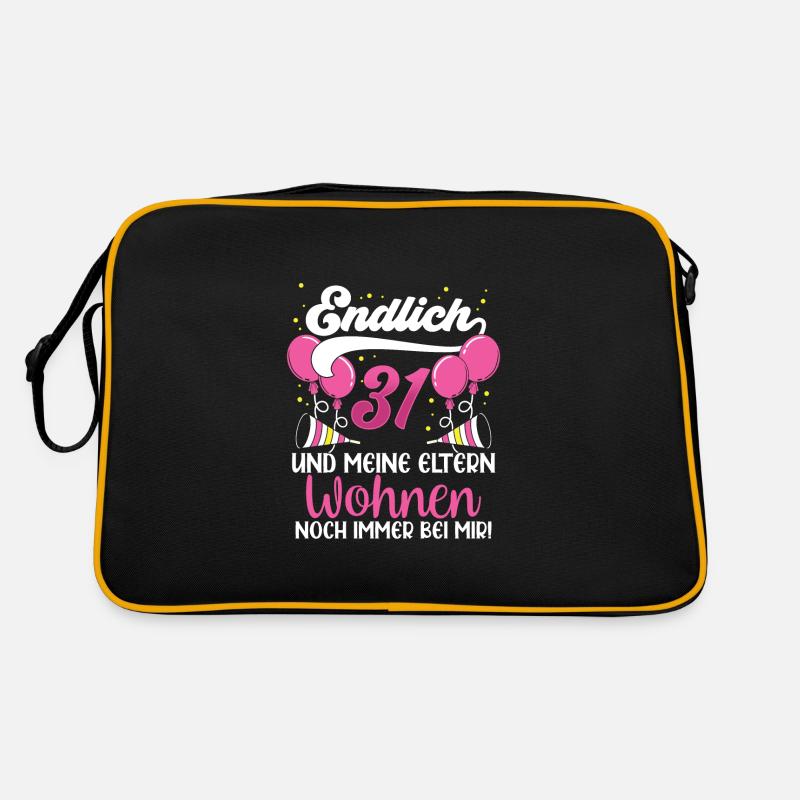 Endlich 31 Meine Eltern Wohnen Immer Noch Bei Mir Retro Tasche