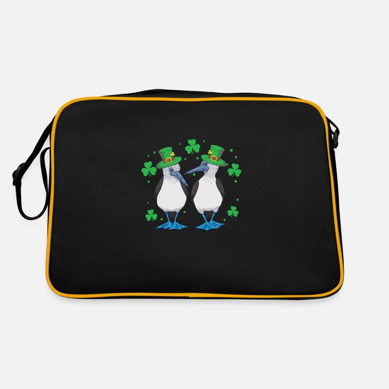 Fouet de Bassan à pieds bleus de la Saint-Patrick Sac Retro