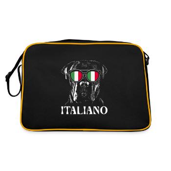 Cane Corso Italiano - Sac Retro - noir/or - Dos