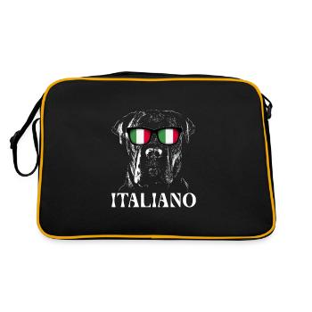 Cane Corso Italiano - Sac Retro - noir/or - Dos