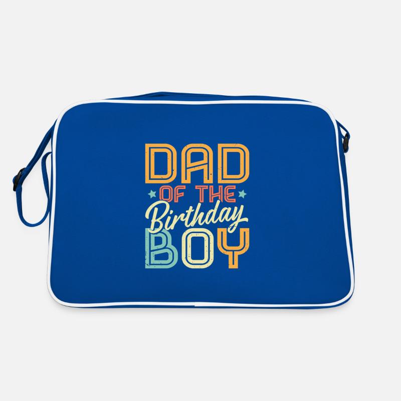 Papa du garçon d’anniversaire Sac Retro