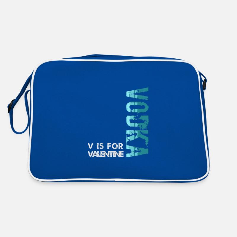 V is for Vodka Retro Tasche