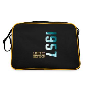 1957 Limited Edition - Retro Tasche - Schwarz/Gold - Hinten