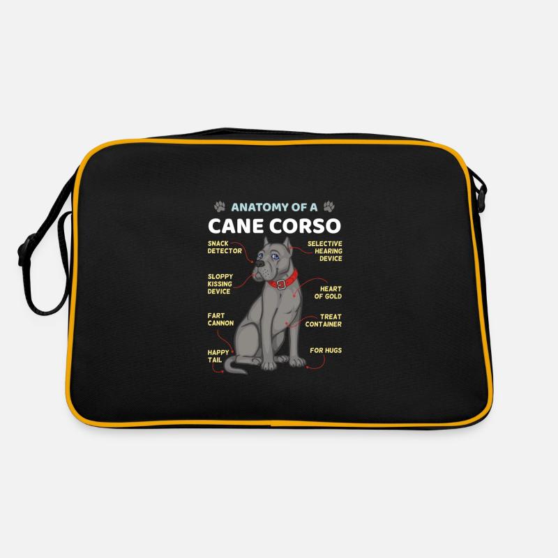 Anatomie d’un Cane Corso Sac Retro