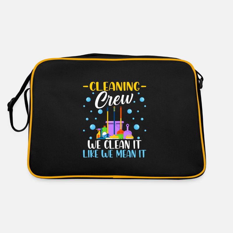 Équipe de nettoyage Sac Retro