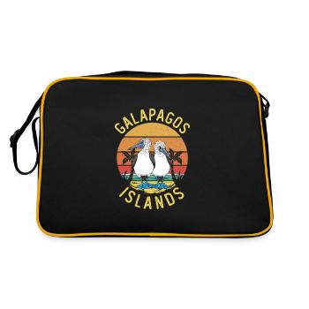 Galapagos Islands - Retro Bag - black/gold - Back