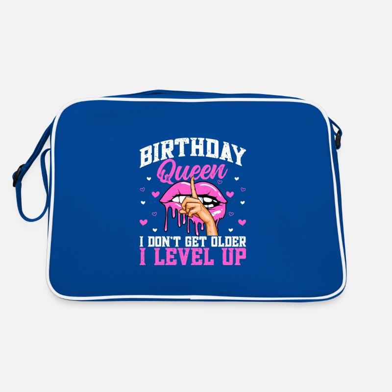 Birthday Queen I Don’t Getting Old I Rise Up I Level Up Sac Retro