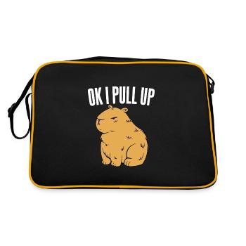 Ok I Pull Up - Retro Bag - black/gold - Back