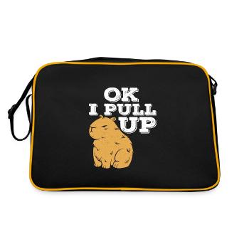 Ok I Pull Up - Retro Bag - black/gold - Back